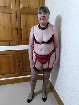 lovely grandma stocking horny