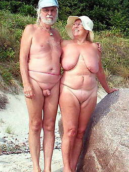 sexy old naked couple stripping