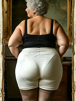 best naked  granny butt pics
