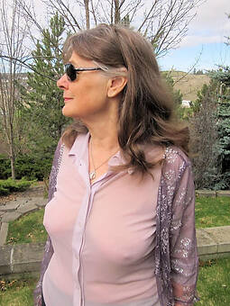 sexy dressed nice granny public nude