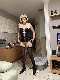 hot naked granny in stockings pics