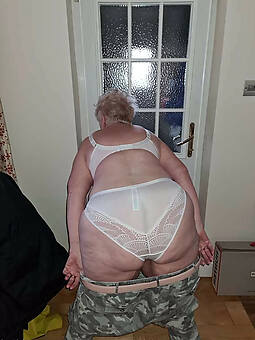 gorgeous grandma in panties photo