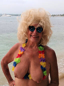 nude beach granny photo